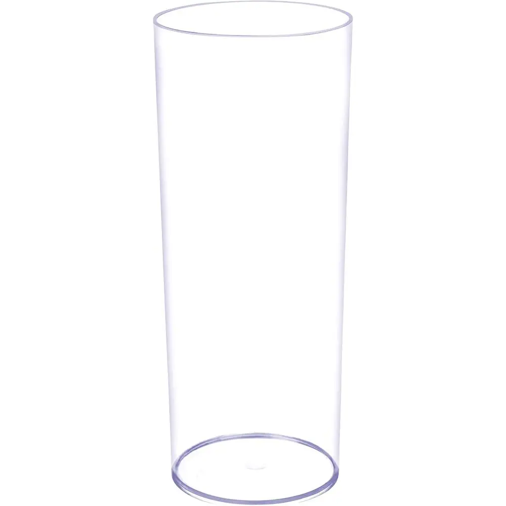 Centerpiece Vase Tall - Elegancki, przezroczysty akrylowy wazon cylindryczny –