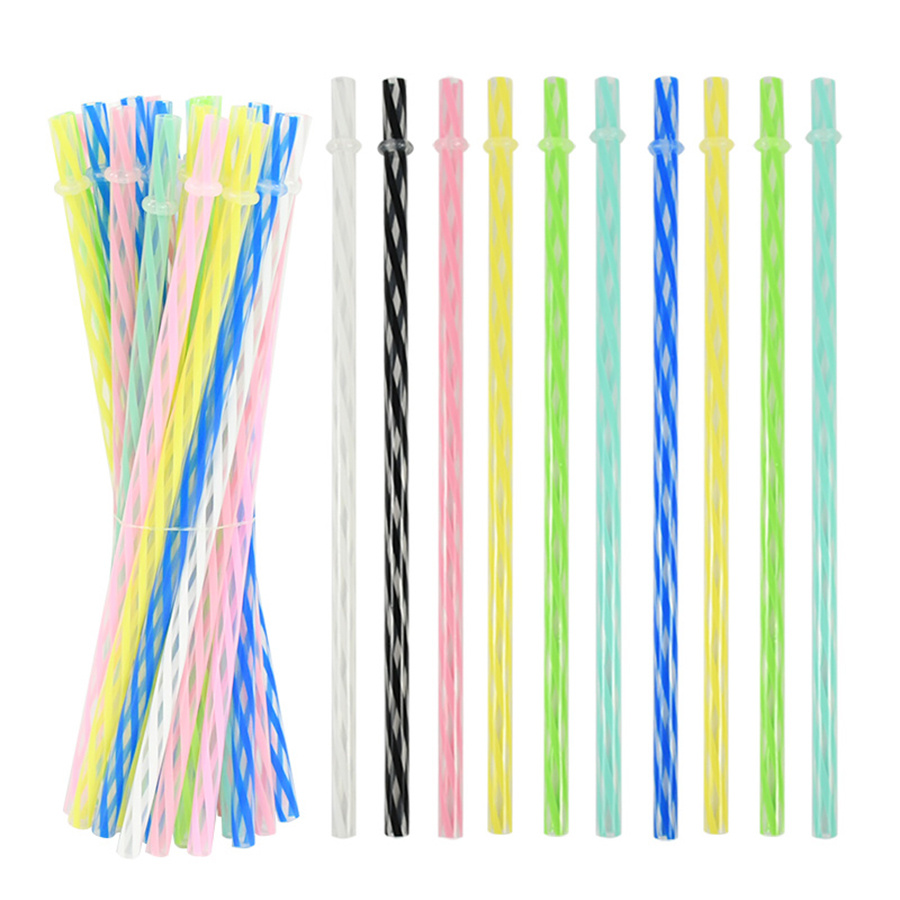 Wedding Supply In Bulk - 25 szt. Kolorowe, paskowane, wielokrotnego użytku