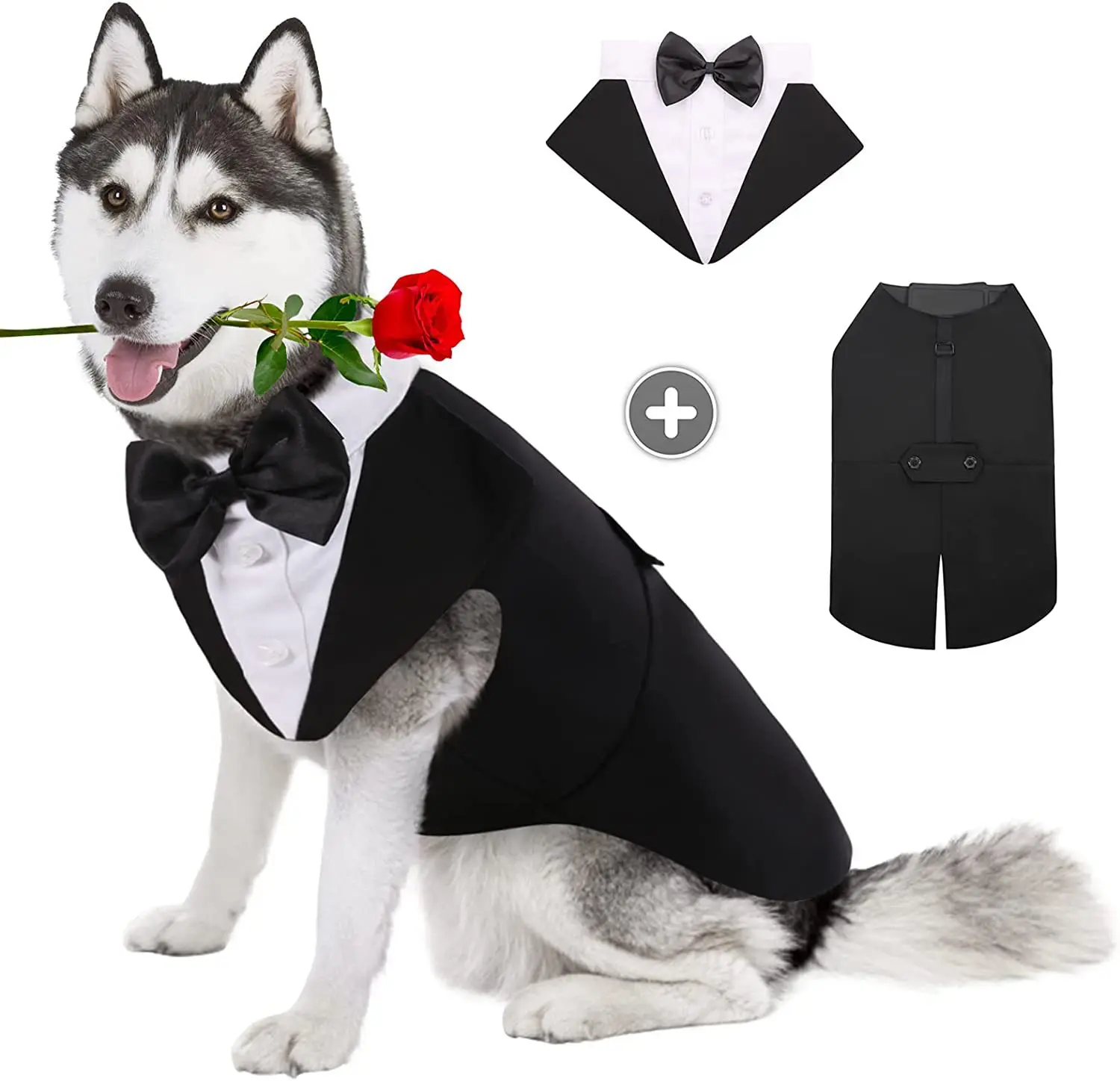 Suit Supply Wedding Party - Ubrania dla psów Moda Impreza Pokaz