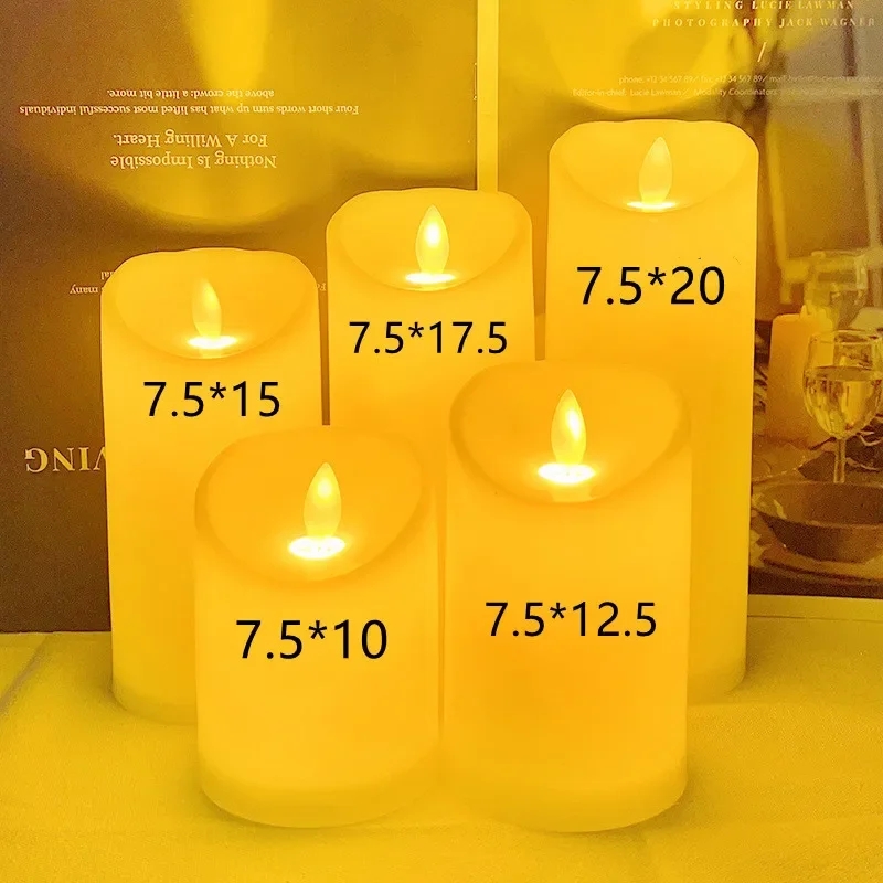 Wedding Power Supply - Bezpłomieniowe, migoczące świece LED, bezpłomieniowe świece