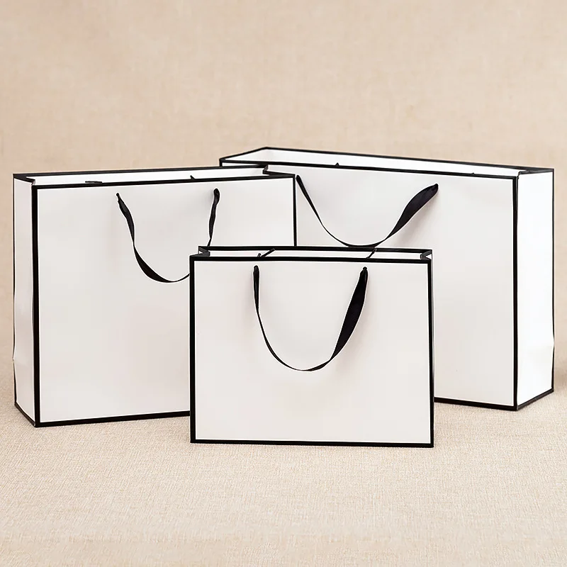 10 szt. Białe papierowe torby  – Wedding Supply Shops recenzja i cena