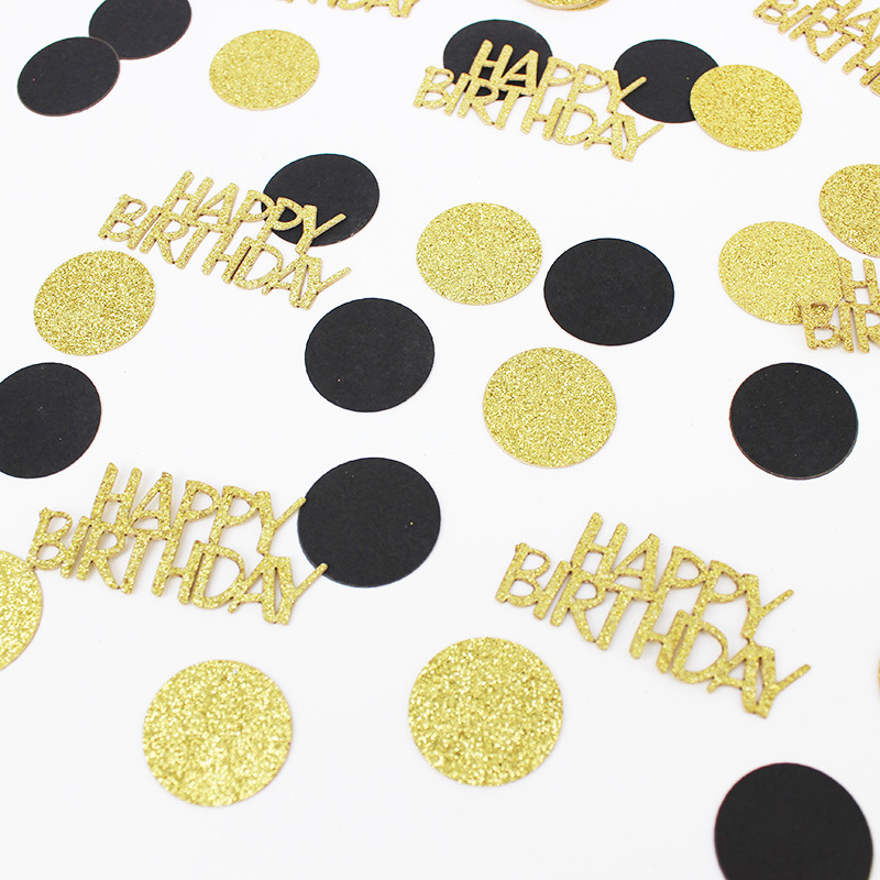 100 szt. Konfetti na Urodziny, – Table Runner Sequin recenzja i cena