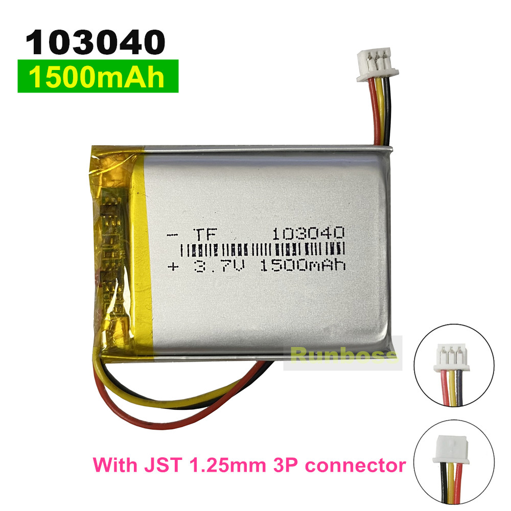 1-10 SZTUK 103040 3.7V 1500mAh – Wedding Power Supply recenzja i cena