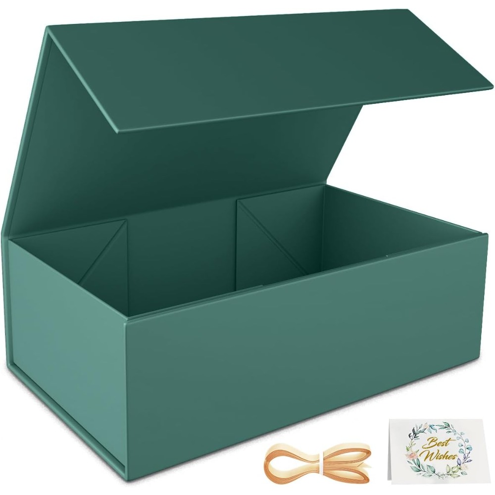 Zielone pudełko prezentowe z m – Wedding Packaging recenzja i cena