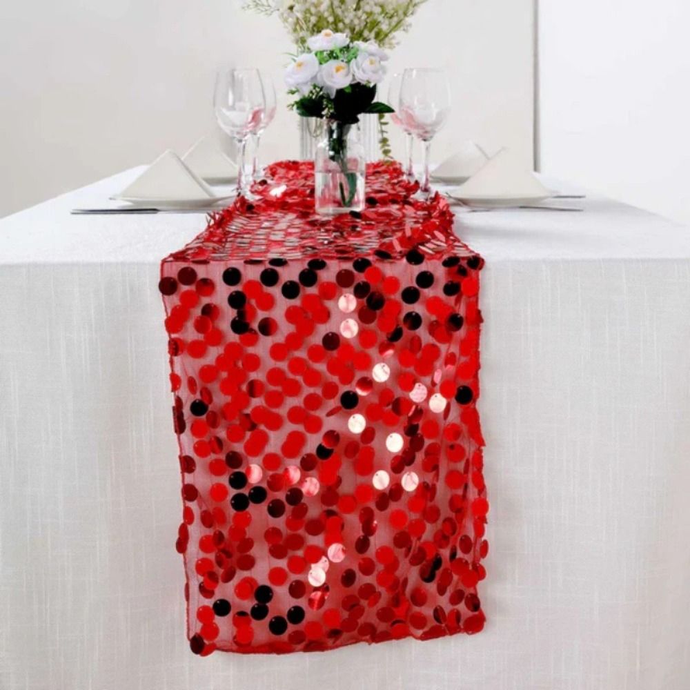 Bieżnik na stół z cekinami w k – Table Runner Sequin recenzja i cena