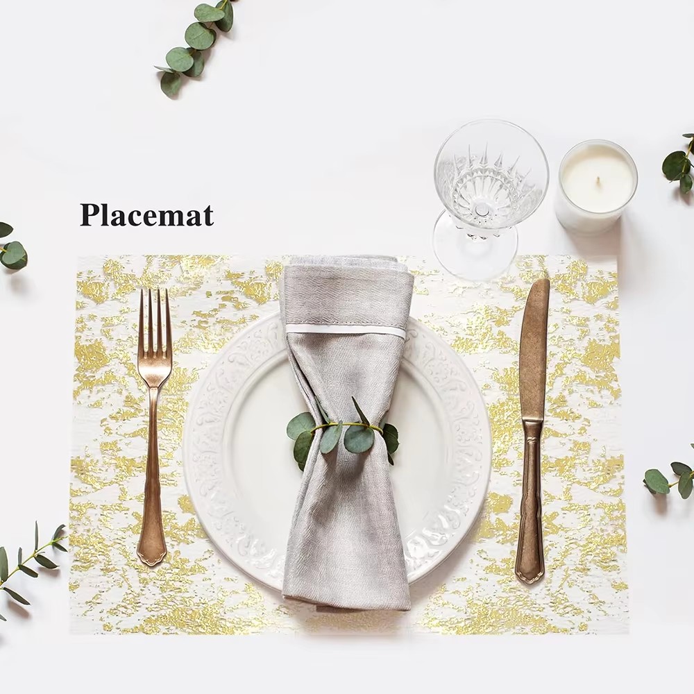 Błyszczący metaliczny złoty bi – Table Runner Sequin recenzja i cena