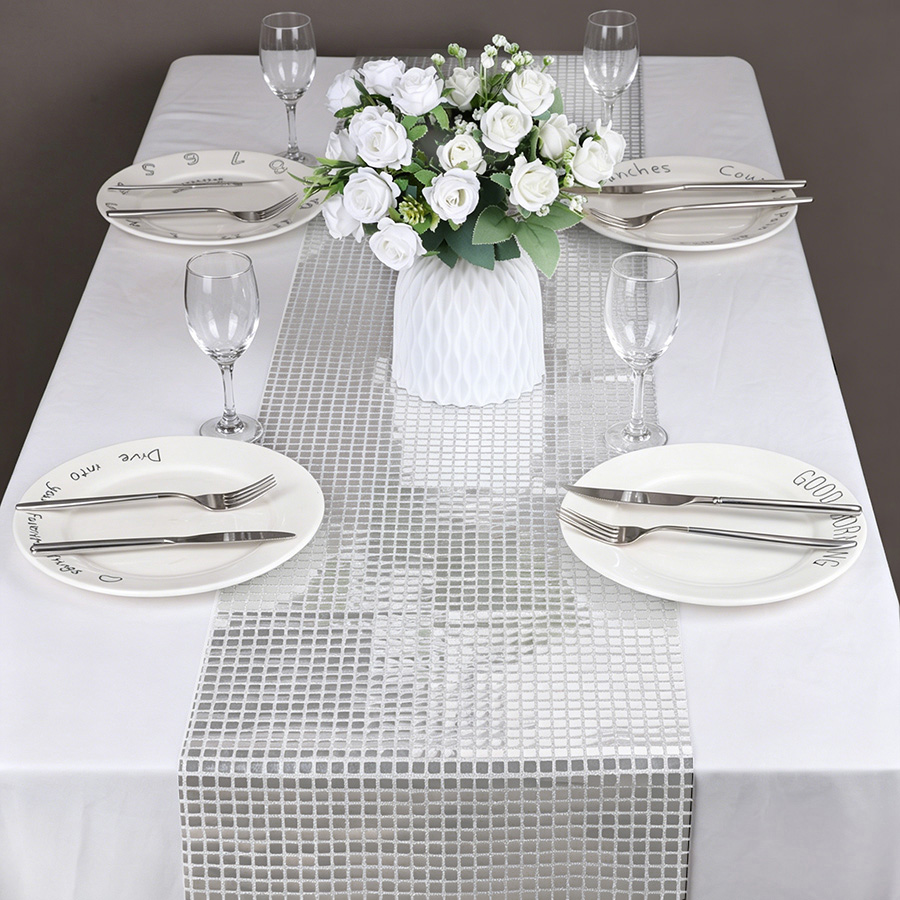 Bieżnik na stół z cekinami w k – Table Runner Sequin recenzja i cena