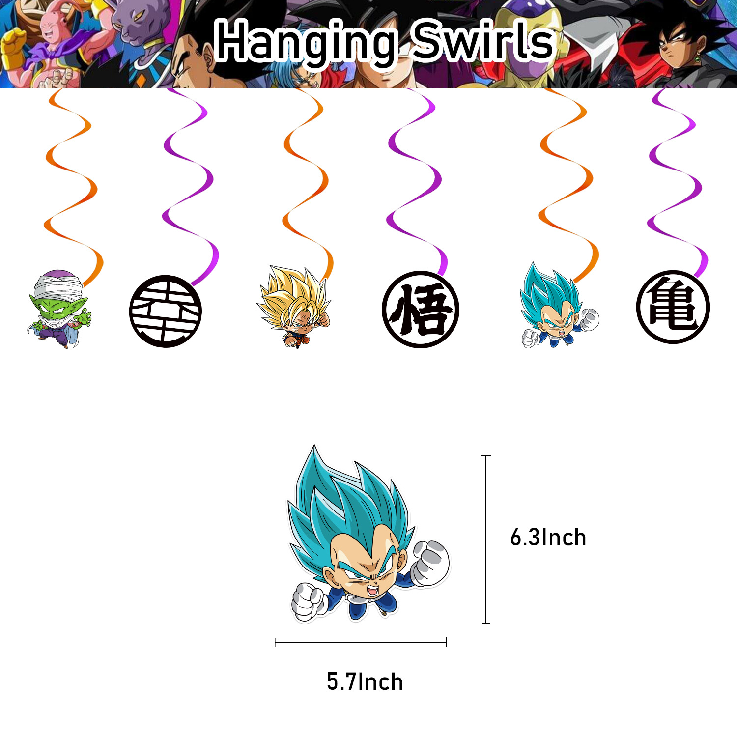 Dekoracje na tort Dragon Ball, – Good Supply Wedding Cake recenzja i cena