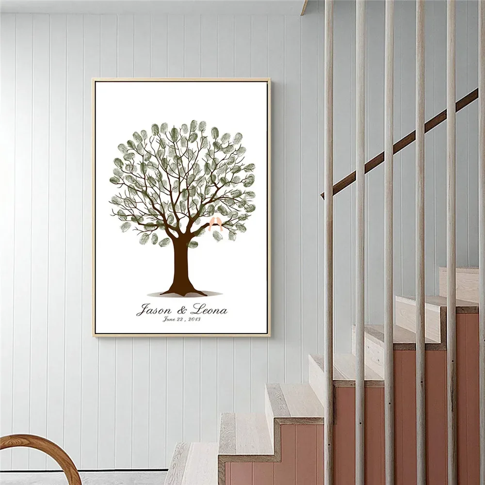 Obraz na płótnie z odciskami p – Wedding Souvenir recenzja i cena