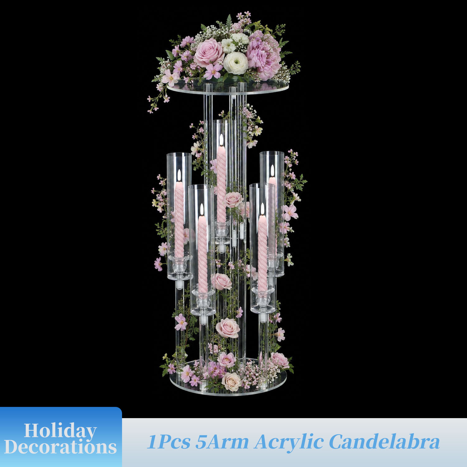 Przezroczysty 5-ramienny akryl – Centerpiece Vase Tall recenzja i cena