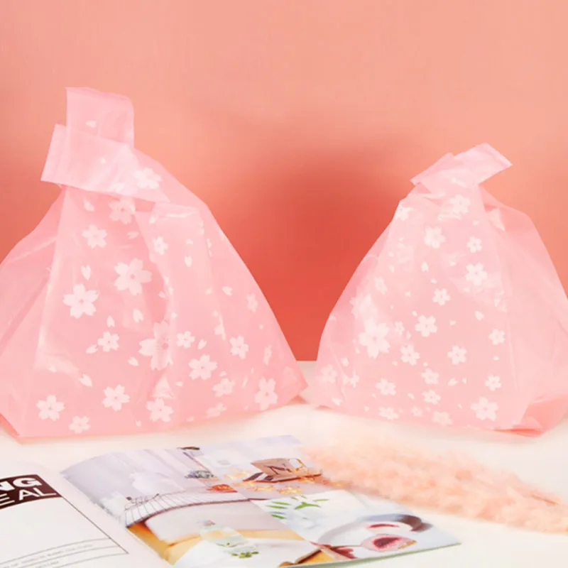 50 szt. Różowe plastikowe torb – Wedding Supply Shops recenzja i cena