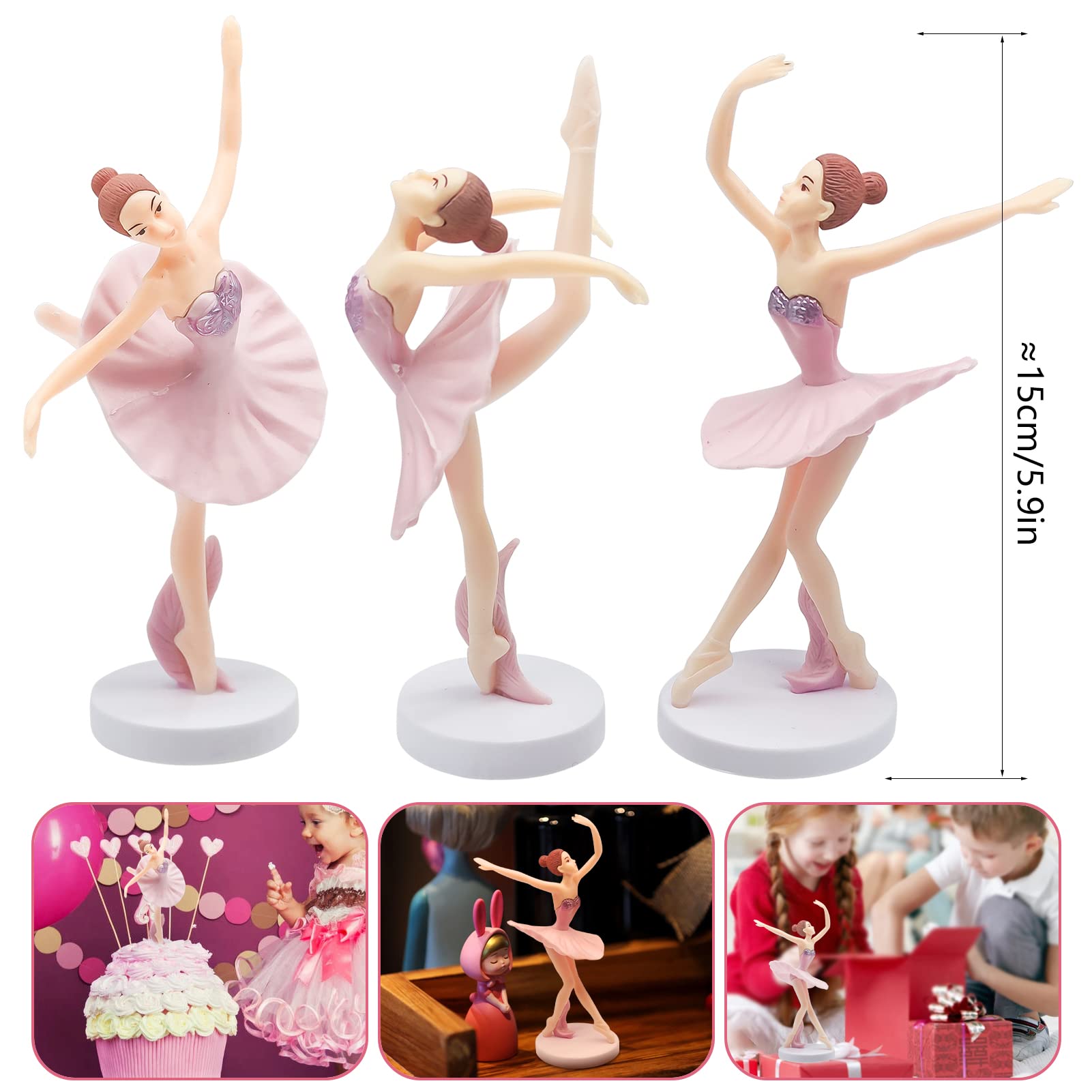 3 szt. Dobrej jakości figurka  – Good Supply Wedding Cake recenzja i cena