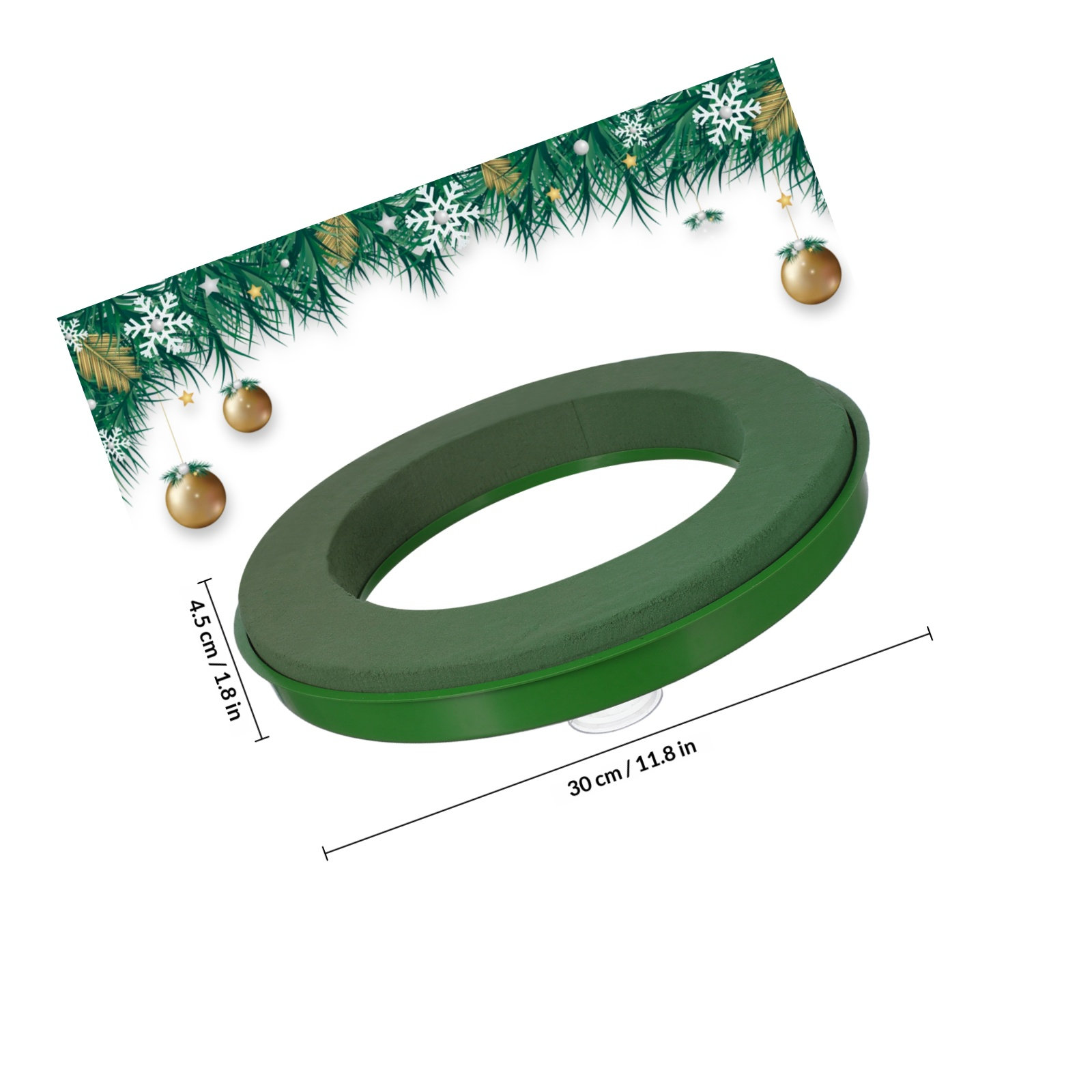 Mały pierścień z gąbki floryst – Wedding Floral Supply recenzja i cena