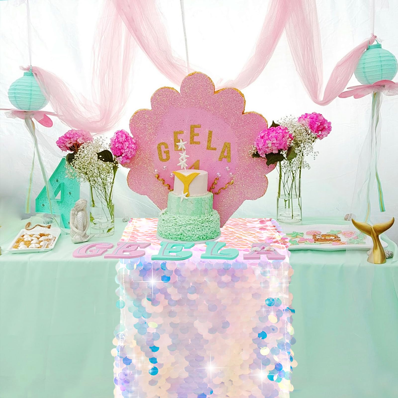 Bieżnik na stół na przyjęcie w – Table Runner Sequin recenzja i cena