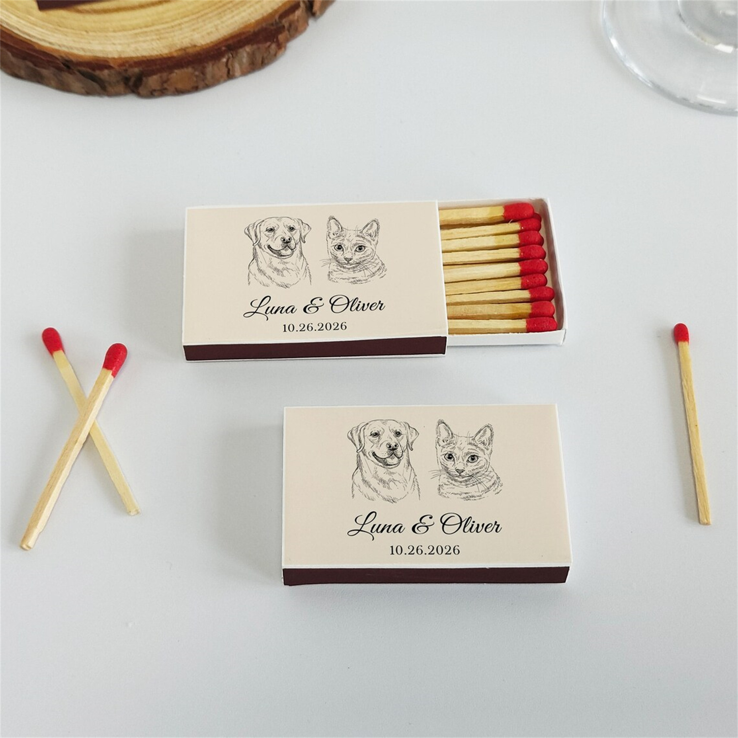 Pudełka zapałkowe z motywem go – Wedding Supply In Bulk recenzja i cena