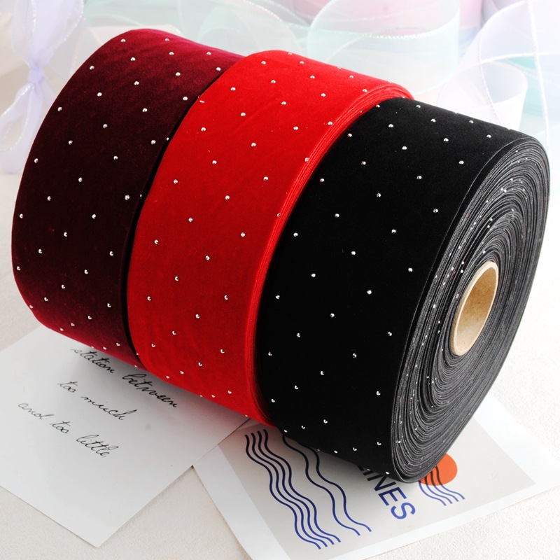 6CM gruba aksamitna wstążka di – Supplier Wedding recenzja i cena