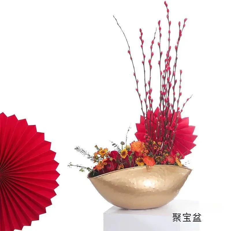 Nowy Duży Złoty Wazon-Kišоқ Ju – Centerpiece Vase Tall recenzja i cena