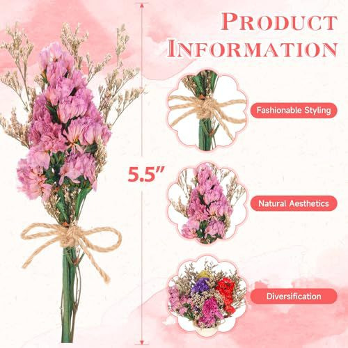 Mini Bukiet Suszonych Kwiatów  – Wedding Souvenir recenzja i cena