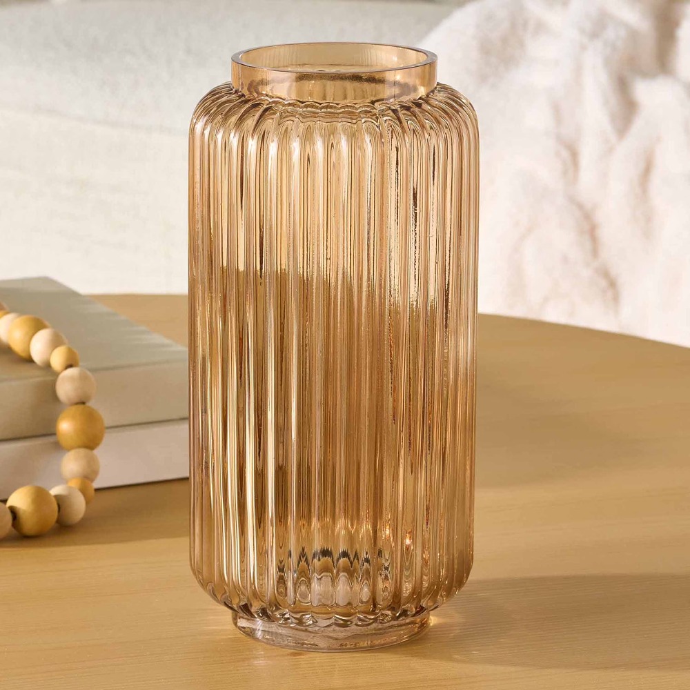 Szklany wazon w stylu champagn – Centerpiece Vase Tall recenzja i cena