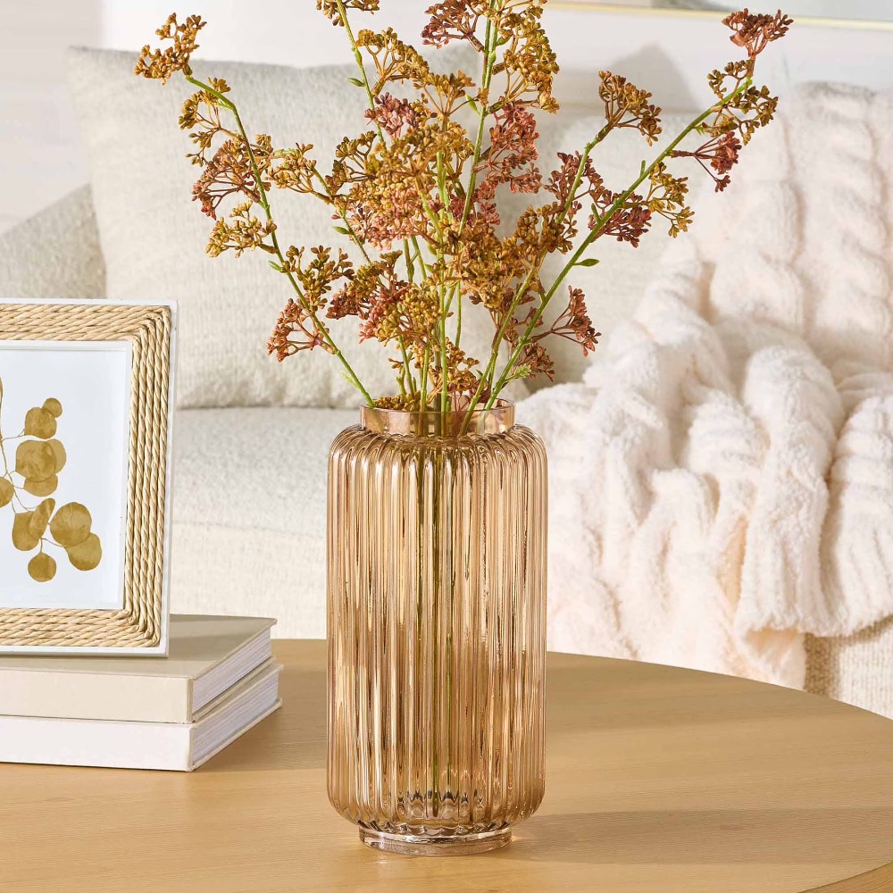 Szklany wazon w stylu champagn – Centerpiece Vase Tall recenzja i cena