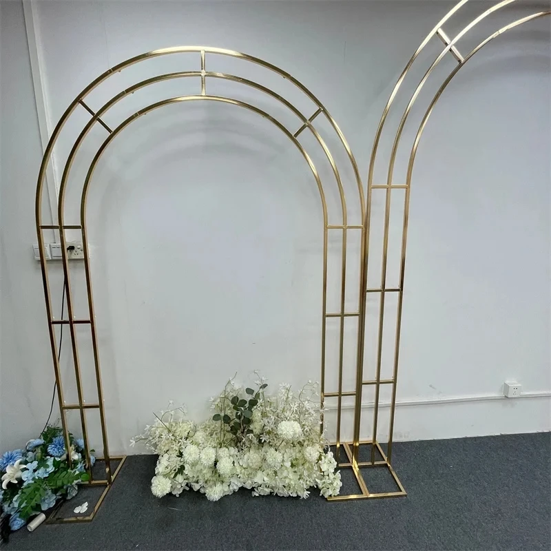 Metaliczny Złoty Stojak na Łuk – Wedding Party Supply Store recenzja i cena